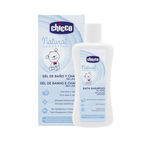 Chicco Natural Sensation Gel de Baño y Champú 20