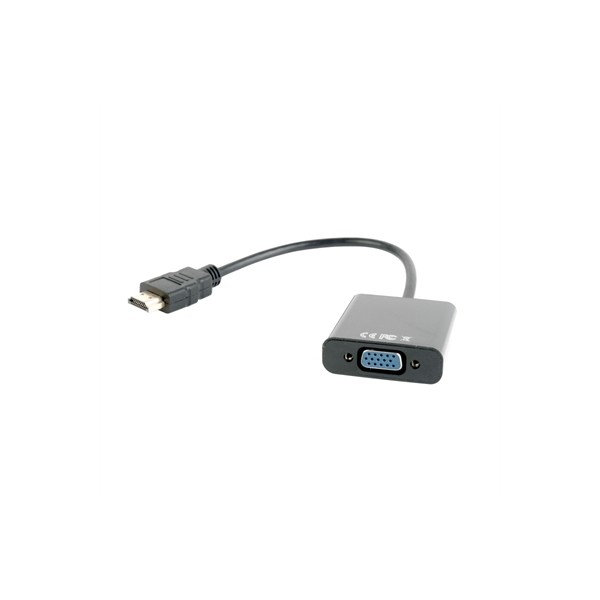 Gembird adaptador hdmi(m) a vga(h) + audio